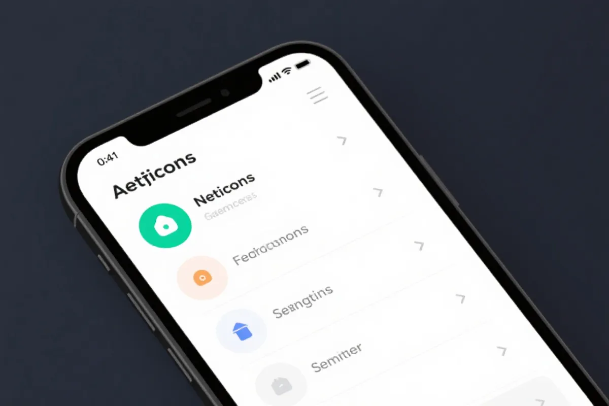 消息提醒设置界面